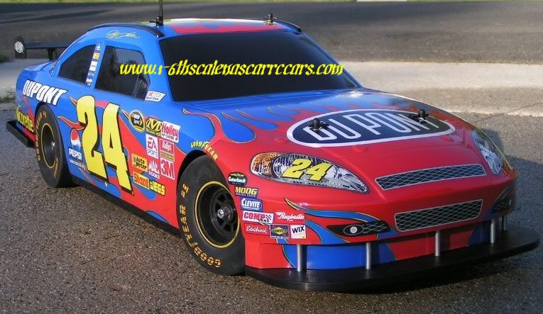 nascar rc body shells